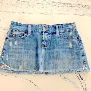 Abercrombie & Fitch jean skirt